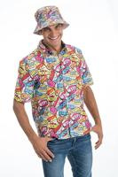 90&apos;s Blouse Cartoon gekleurde Tekstwolkjes - thumbnail