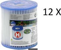 Intex h-filterpatroon per 12 stuks - thumbnail