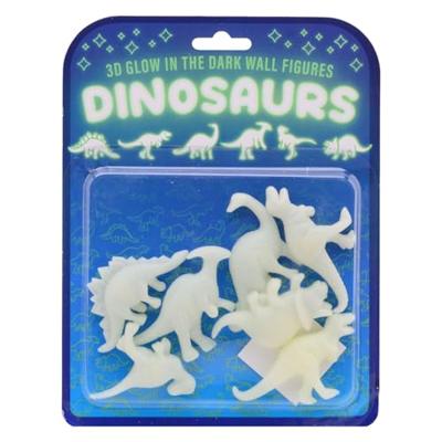John Toy Glow in the dark 3D muur dino's