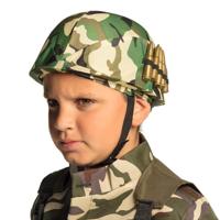 Legerhelm Camouflage Kinderen - thumbnail
