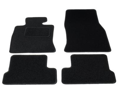 Automatten op maat - zwart stof - Mini R56 / R57 2006-2013