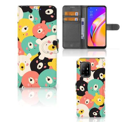 OPPO Reno5 Z | A94 5G Leuk Hoesje Bears OPPO Reno5 Z | A94 5G Leuk Hoesje Bears