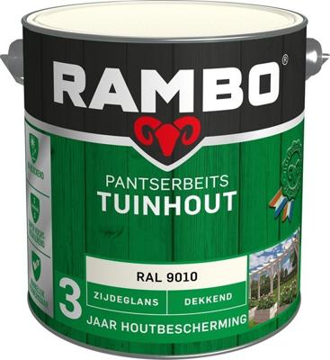 Pantserbeits tuinhout zg dek 9010 2,5l Rambo - Rambo