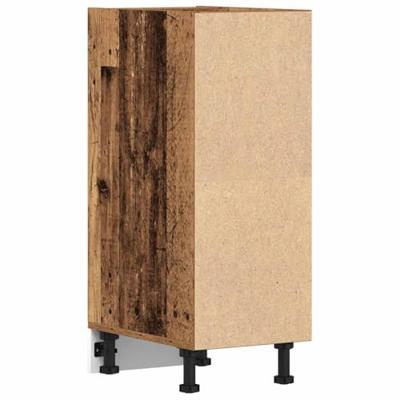 Onderkast Riga 30x44,5x81,5 cm bewerkt hout oud houtkleurig