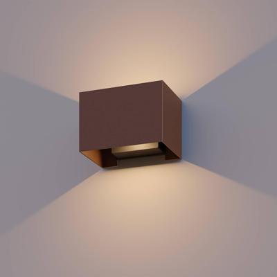 Outdoor wall light rectangle rust Calex - Calex