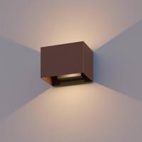 Outdoor wall light rectangle rust Calex - Calex - thumbnail