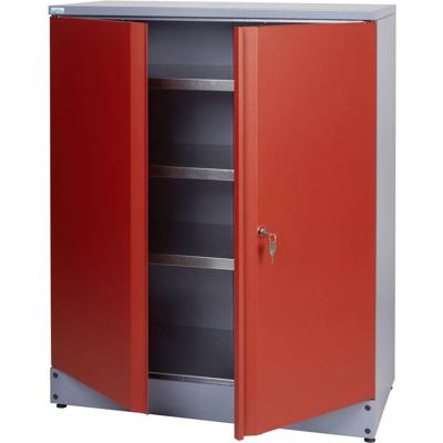 Küpper 71692 Hoge kast voor gereedschap (b x h x d) 91 x 110 x 45 cm Rood, Zilver