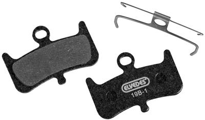 Elvedes Schijfremblokset metalic carbon hayes dominion a4 (1 paar)