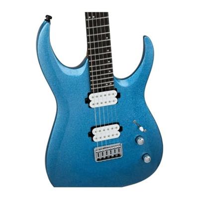 Jackson Pro Plus Series Misha Mansoor Juggernaut HT6 EB Blue Sparkle elektrische gitaar met gigbag