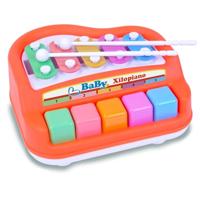 Bontempi Toyband xylopiano 16 cm oranje - thumbnail