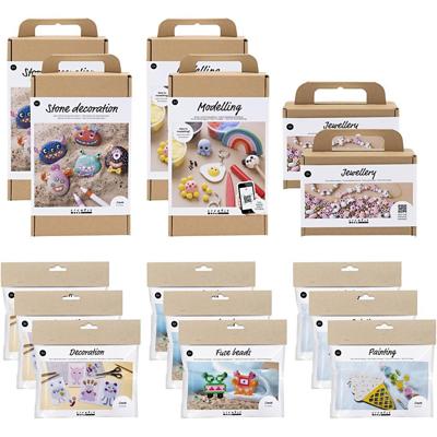 Creativ Company Introductiepakket, zomerprojecten voor kinderen, 15 doos/ 1 doos
