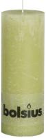 Bolsius rustiek stompkaars 19x68cm pastel groen - thumbnail