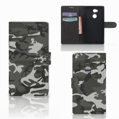 Sony Xperia XA2 Ultra Telefoon Hoesje Army Light