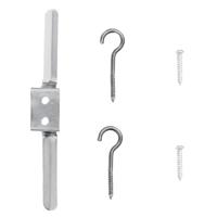 VidaXL Rolgordijn met gordijnen geel 100 x 160 cm bamboe - thumbnail