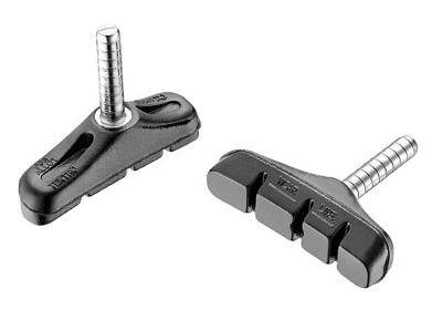 Tektro remblokken 60mm 861.11, asymetrisch, per stel. (hangverpakking)