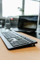 Draadloos toetsenbord Cherry JK-3000ES-2 Zwart Qwerty Spaans - thumbnail