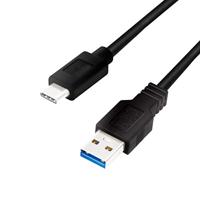 LogiLink USB-kabel USB 3.2 Gen1 (USB 3.0 / USB 3.1 Gen1) USB-A stekker, USB-C stekker 3.00 m Meerdere kleuren CU0171 - thumbnail