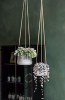 Rough Eco-line hangende bloempot L 20x17 cm Patt lichtgrijs - thumbnail