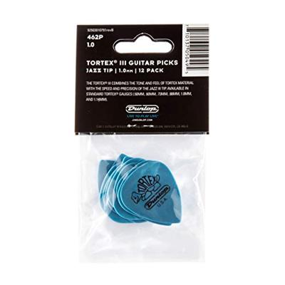 Dunlop Tortex TIII 1.0mm 12-pack plectrumset