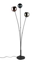 Trio Design staande lampSheldon zwart met smoke glas - R41303017 - thumbnail