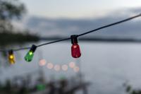 Konstsmide oval amber 20 lamps - thumbnail