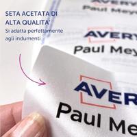 Naambadge etiket Avery L4785-20 80x50mm 200 etiketten | 5 stuks - thumbnail