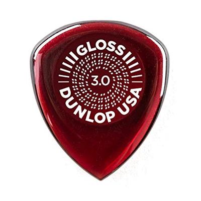 Dunlop 550P300 Flow Gloss 3.0 mm plectrumset (3 stuks) Dunlop 550P300 Flow Gloss 3.0 mm plectrumset (3 stuks)