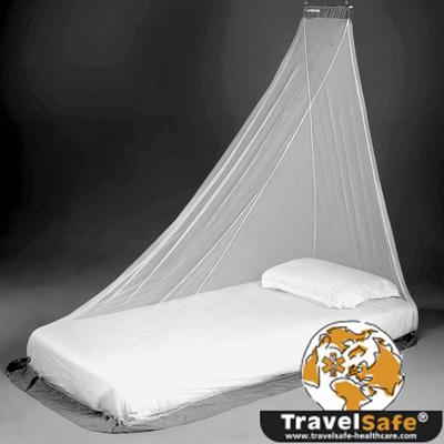 TravelSafe klamboe Cocoon 1-persoons polyester/mesh wit