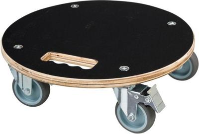 Nature planttrolley fsc hout rond 38 cm Nature planttrolley fsc hout rond 38 cm