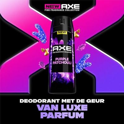 AXE Fine Fragrance Collection Premium Deodorant Bodyspray Purple Patchouli 150 ml bij Jumbo