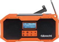 Albrecht DA 911 Noodradio DAB radio Oranje - thumbnail
