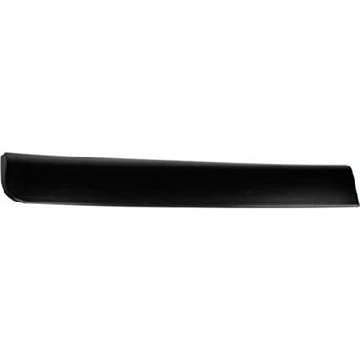 Novaboard stonelook eindkap vlak - 400 mm Leisteen donkergrijs