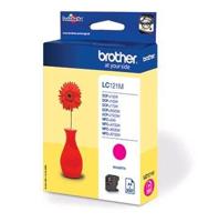 Brother inktcartridge, 300 pagina's, OEM LC-121M, magenta - thumbnail