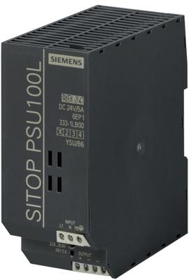 Siemens 6EP13331LB00 DIN-rail netvoeding 24 V/DC 5 A 120 W Aantal uitgangen:1 x Inhoud 1 stuk(s)