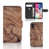 Apple iPhone X | Xs | Book Style Case | Tree Trunk - thumbnail