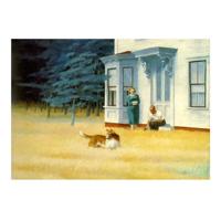 Kunstdruk Edward Hopper Cape Cod Evening 40x30cm - thumbnail