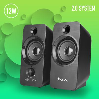 Draagbaar luidsprekersysteem NGS SB350 Zwart 6 W Bluetooth luidspreker - thumbnail