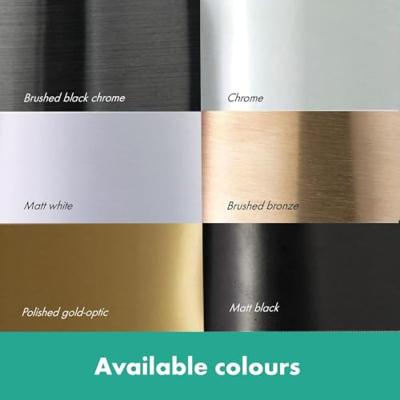Wastafelmengkraan Talis E HansGrohe 110 Eengreeps CoolStart Zonder Afvoer Mat Zwart - thumbnail