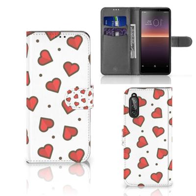 Sony Xperia 10 II | Telefoon Hoesje | Hearts