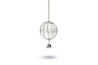 Beeztees Chroom Voederbal+Deur Hooibal Knaag 8cm - thumbnail