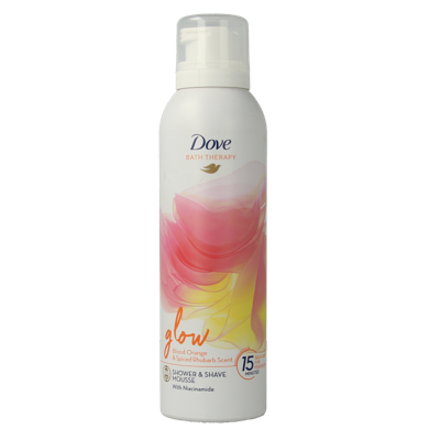 Dove Dove Bath Therapy Glow Douche- & Scheerschuim 200 ml