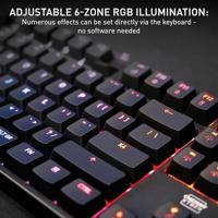 Cherry XTRFY K4V2 RGB TKL mechanisch gamingtoetsenbord - TKL-formaat - Zwart - thumbnail