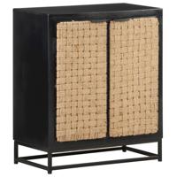 Dressoir 60x35x70 cm massief mangohout - thumbnail
