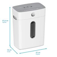 HP ONESHRED 8CC 15L papiervernietiger Microversnippering - thumbnail