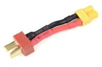 Conversie kabel Dean Man > XT30 Vrouw met silicone kabel 16AWG - thumbnail