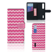 OPPO Find X2 Pro | Telefoon Hoesje | Waves Pink - thumbnail