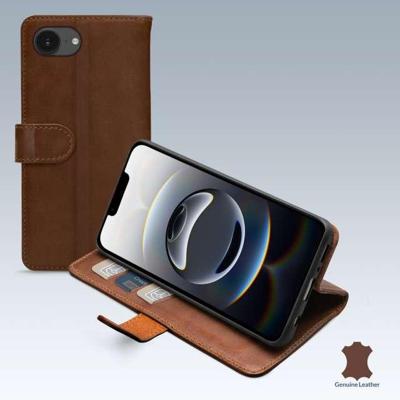 Mobilize Leather Wallet Apple iPhone 16e Brown