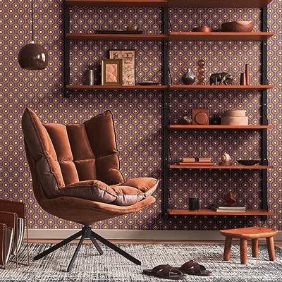 AS Creation Retro Chic - Lila - Retro - 395372