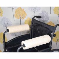 Zachte Armleuninghoes voor rolstoel (per paar) | Geeft comfort en warmte | Drukvermindering onderarmen En ellebogen | Armleuninghoezen | VA136SE - thumbnail