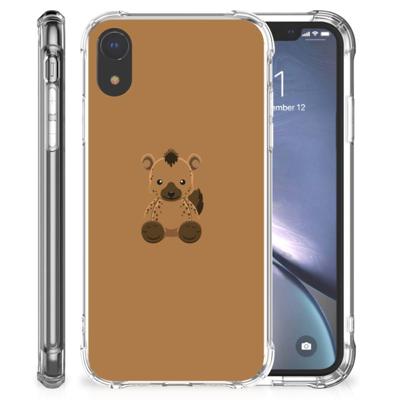 Apple iPhone Xr Stevig | Bumper Hoesje | Baby Hyena Apple iPhone Xr Stevig | Bumper Hoesje | Baby Hyena